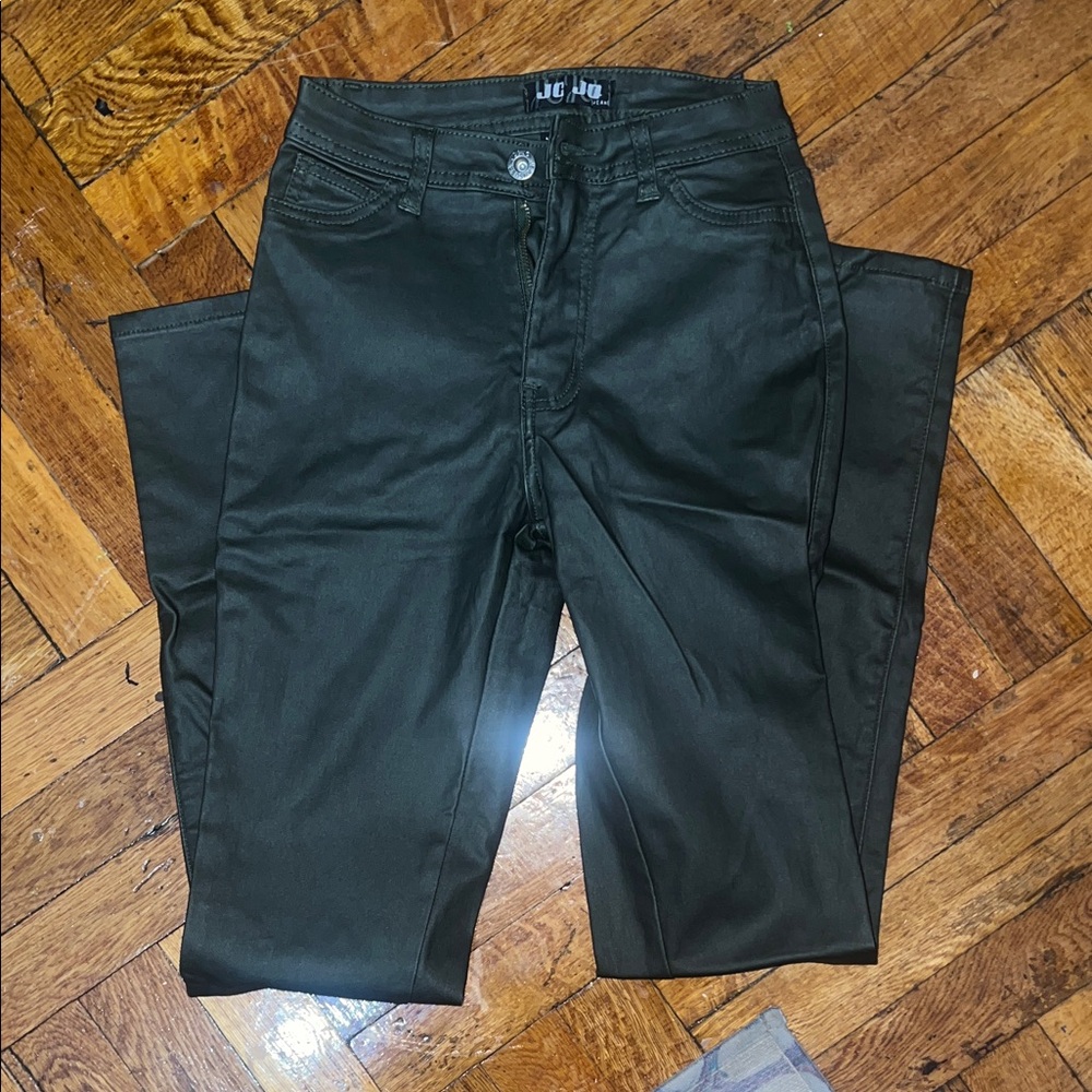 JG Women's Dark Green Skinny Jeans